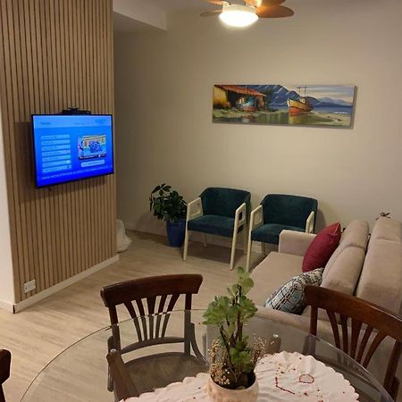 Apartamento Flat Pe Na Areia Com Piscina Aquecida Guarujá Exterior foto