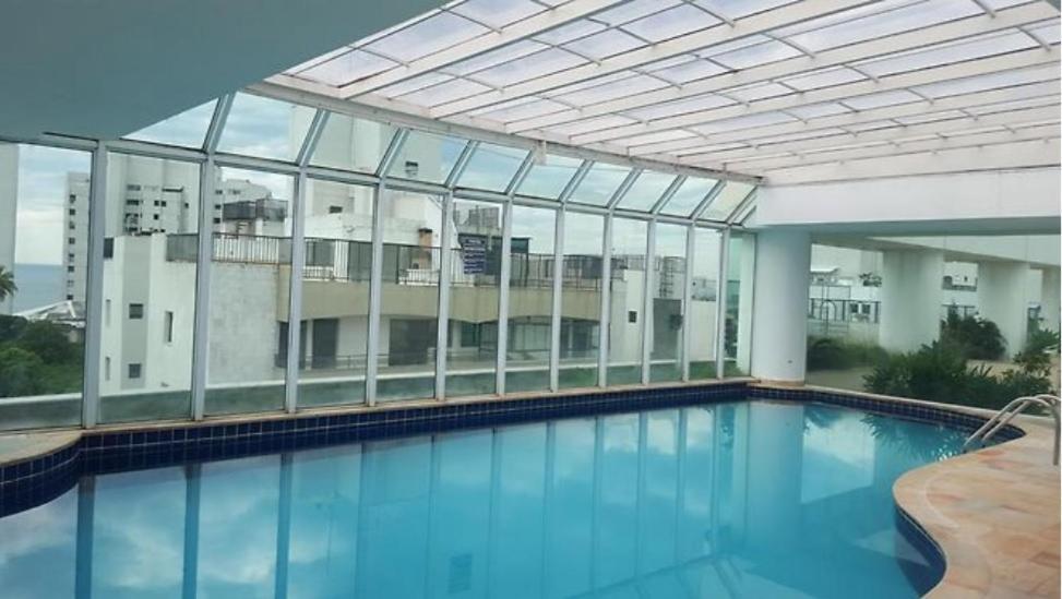 Apartamento Flat Pe Na Areia Com Piscina Aquecida Guarujá Exterior foto