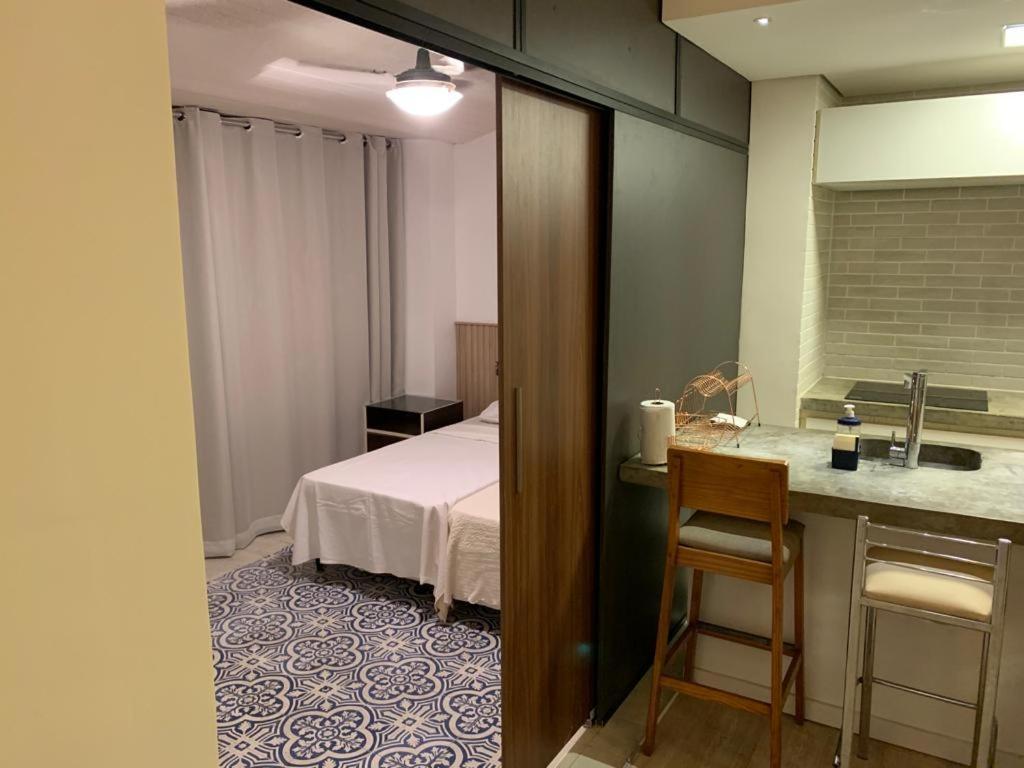 Apartamento Flat Pe Na Areia Com Piscina Aquecida Guarujá Exterior foto