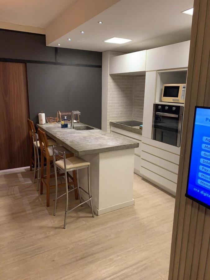 Apartamento Flat Pe Na Areia Com Piscina Aquecida Guarujá Exterior foto