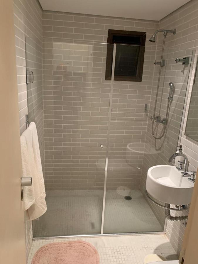 Apartamento Flat Pe Na Areia Com Piscina Aquecida Guarujá Exterior foto